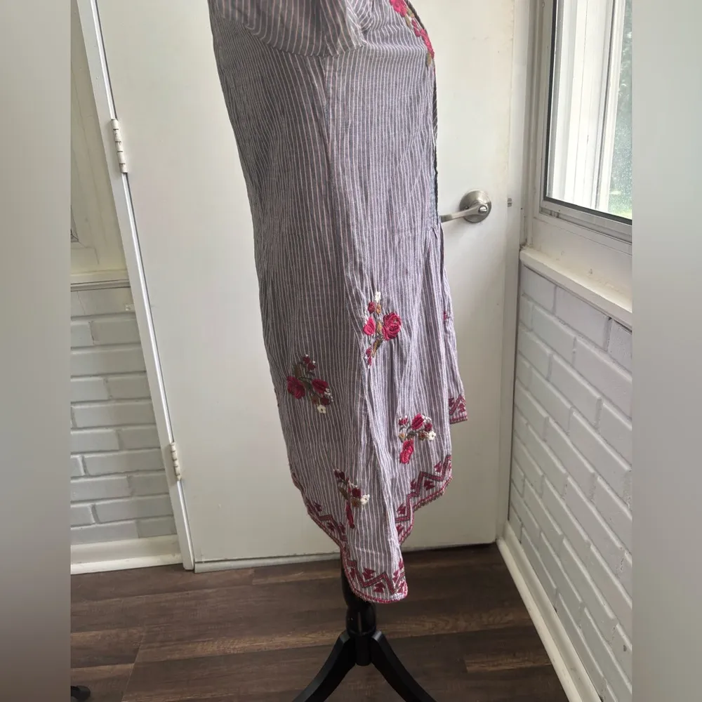 Johnny‎ Was 3J Workshop Embroidered Floral Dress small boho artisan hippie chic - Image 6
