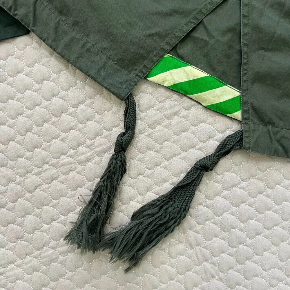 NWT RARE Vintage Diesel Women's Punk Skirt Grunge Green Size 28 W31 Knee length - Image 10