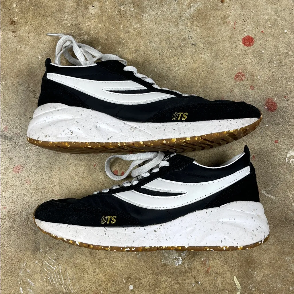 Superga sport 9TS  Black and White Sneakers
Size: 7.5 (read description) - Image 3