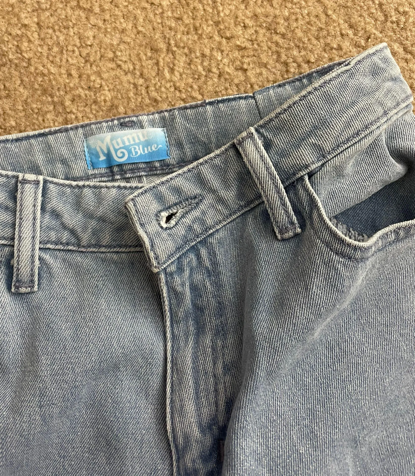 Woodstock Flare Bell Bottom Jeans - Image 8