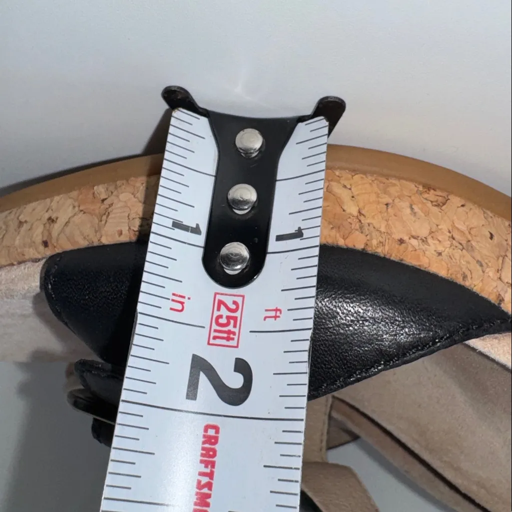 Dansko Carla Wedge Sandals w Buckles Black Leather Women’s EU 41 US 10.5-11 - Image 11