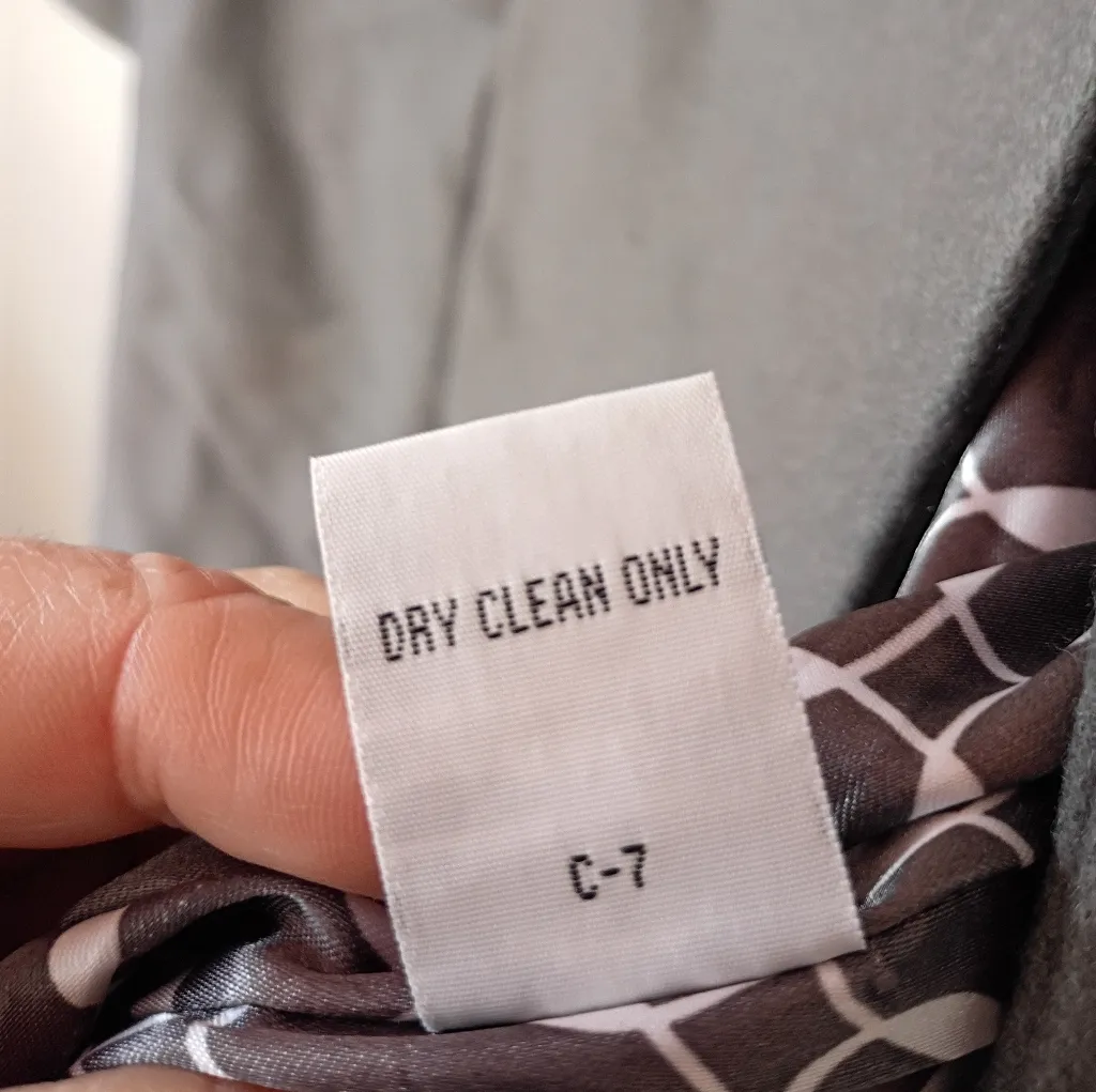 Tulle by Anthropologie Gray Wool Blend Peacoat Jacket Women’s Large - Image 10