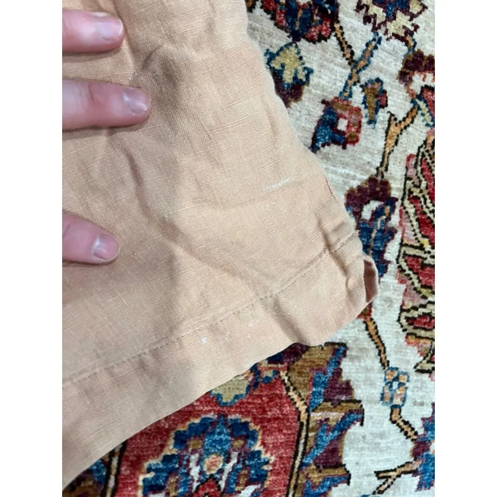 Rachel Comey Linen Shorts Women’s Size 8 Peach Blush Clay Made in USA - Image 11