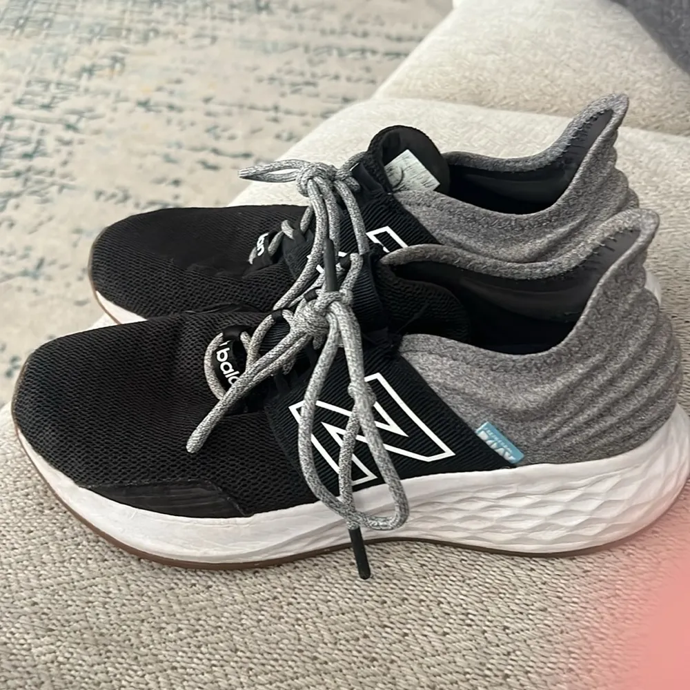 Black and Gray Sneakers - Image 13
