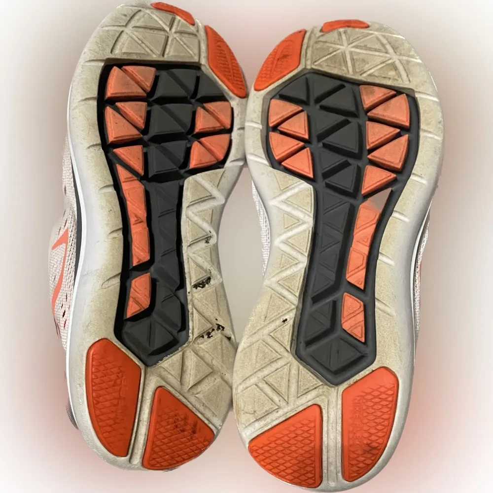 Nike Flex 2016 RN Women's 6  White/Bright Mango/Cool Grey Running 830751-101 (I) - Image 7