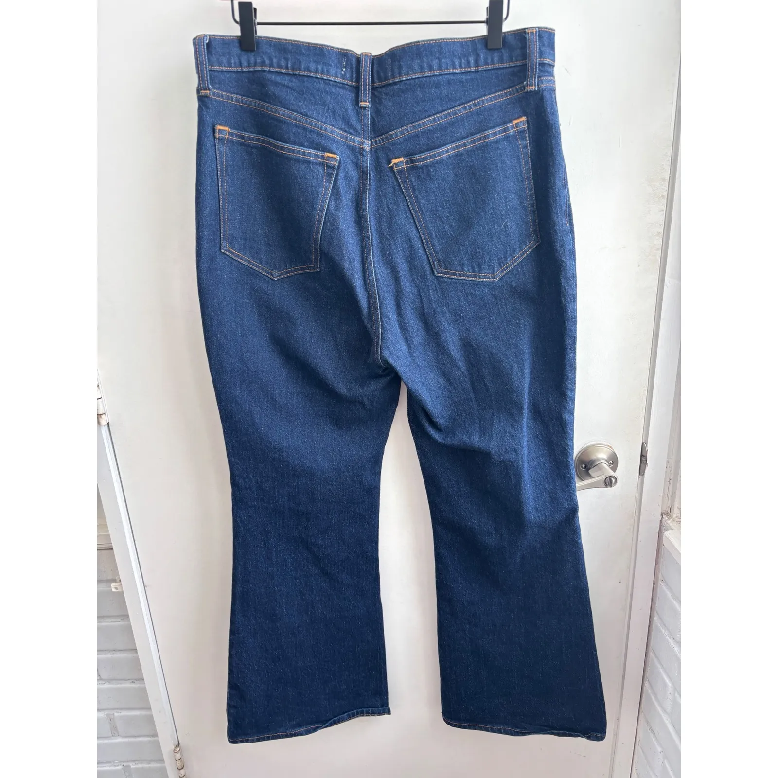 Abercrombie and Fitch The Vintage Flare High Rise Jeans Size 31/12short boho - Image 4