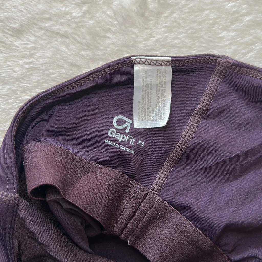 Gap Fit Women’s T Back Blouson Purple Athletic Tank Top Size XS‎ - Image 8