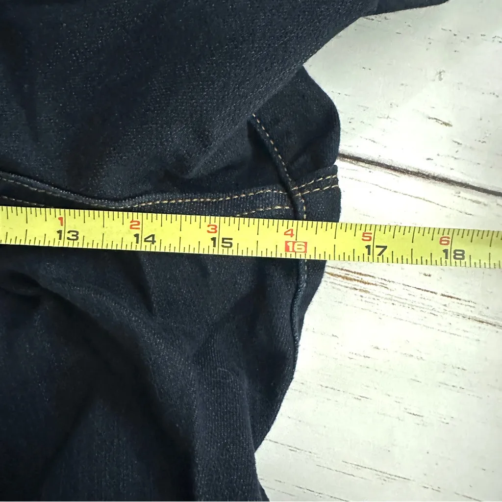 Sonoma Curvy Straight Blue Jeans Womens 16 L Long Blue Denim Mid Rise New Size undefined - Image 15