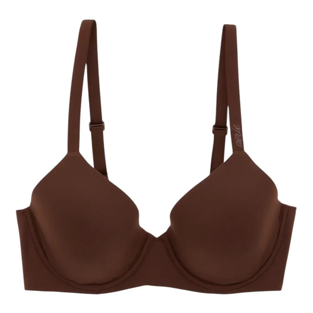 Aerie Smoothez Lightly Lined Bra Full Coverage Brown Size Women's Size 34DDD NWT - Image 12