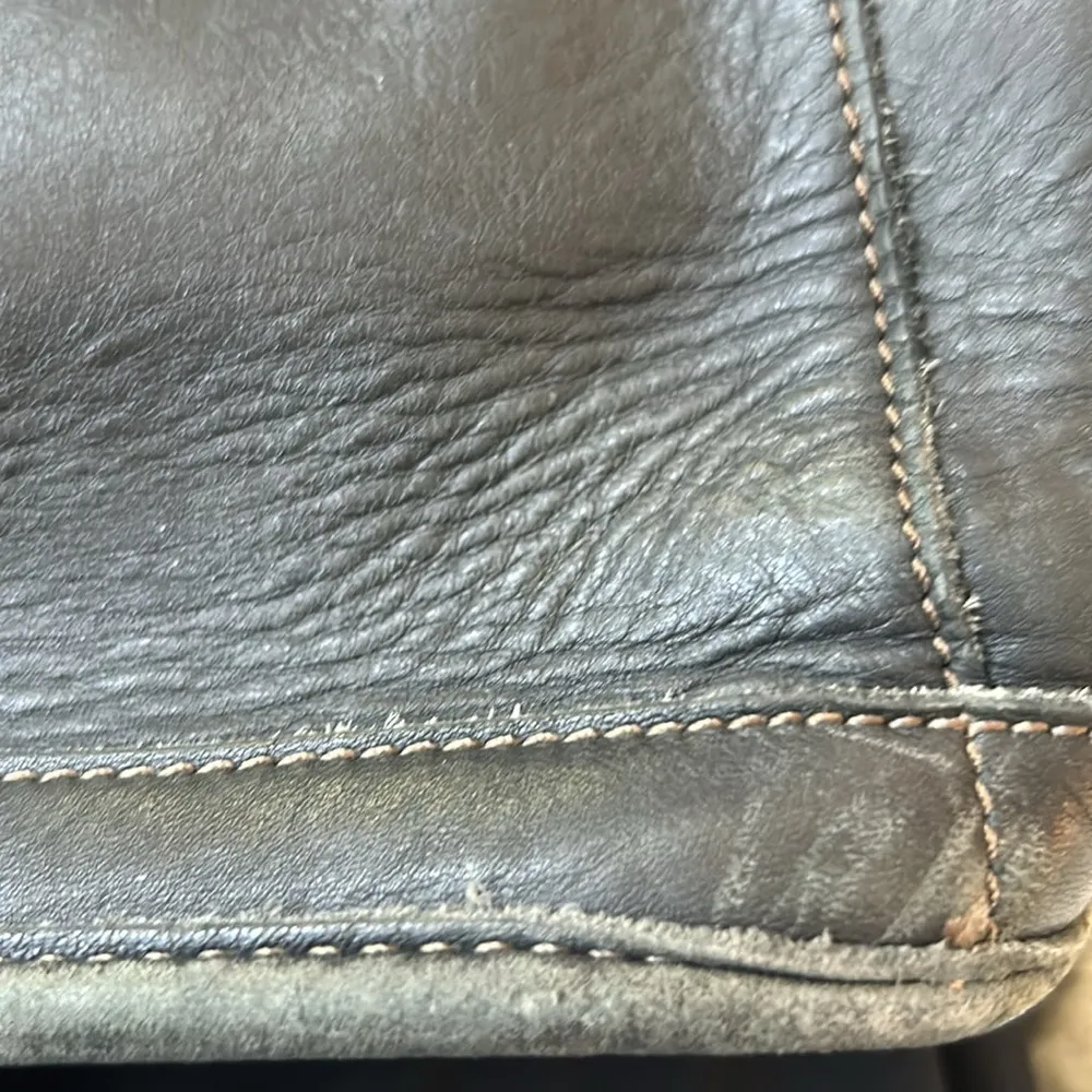 Fabulous vintage coach black legacy leather  bleeker bucket tote 9305 - Image 9