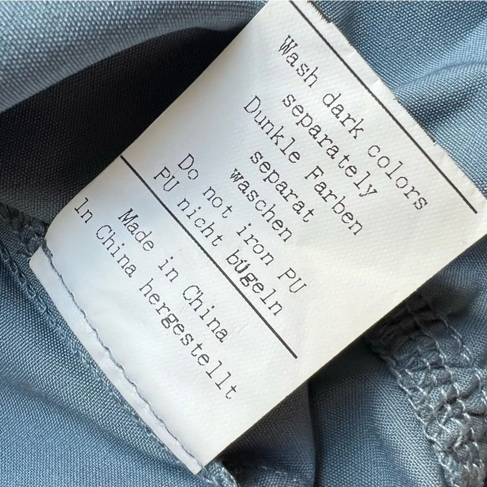 Scarlet Darkness Victorian Button Up Blouse Blue Size undefined - Image 6