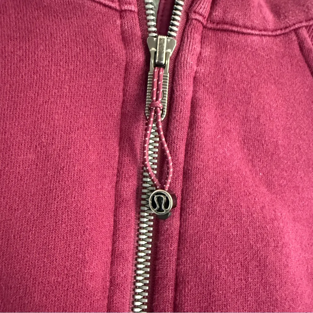 Lululemon Scuba Oversized Full-Zip Hoodie in Deep Luxe. Size XS - Image 6