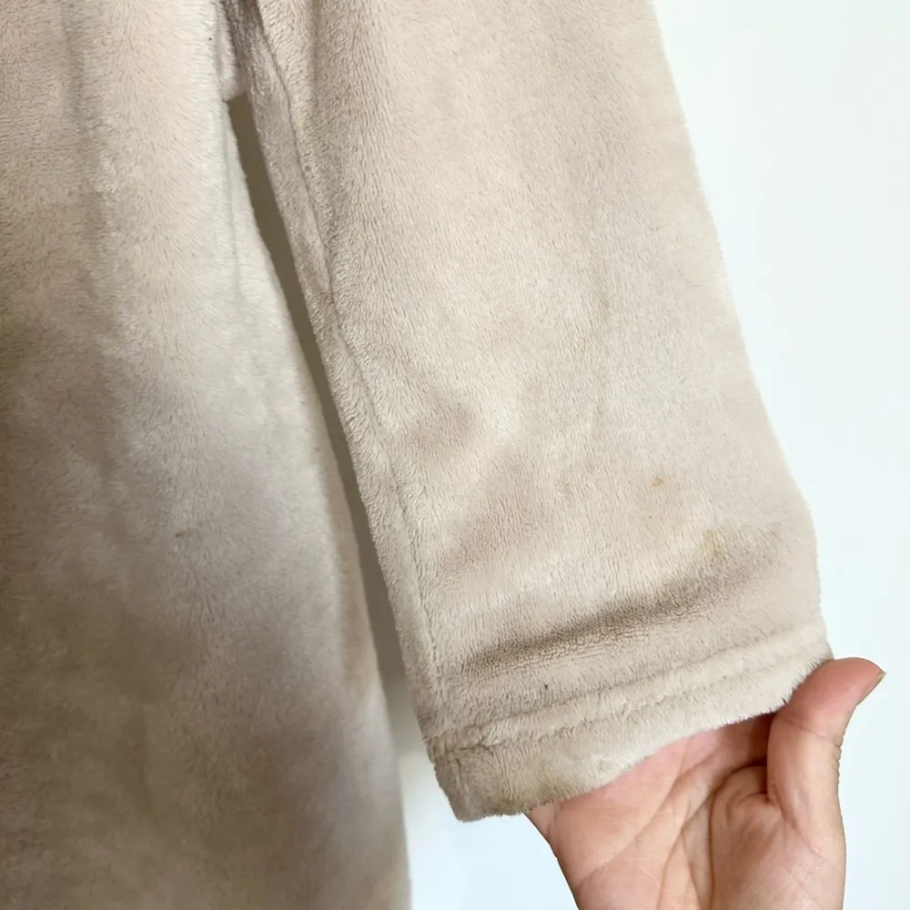 Ugg fleece Cozy Beige Robe size medium lounge - Image 6