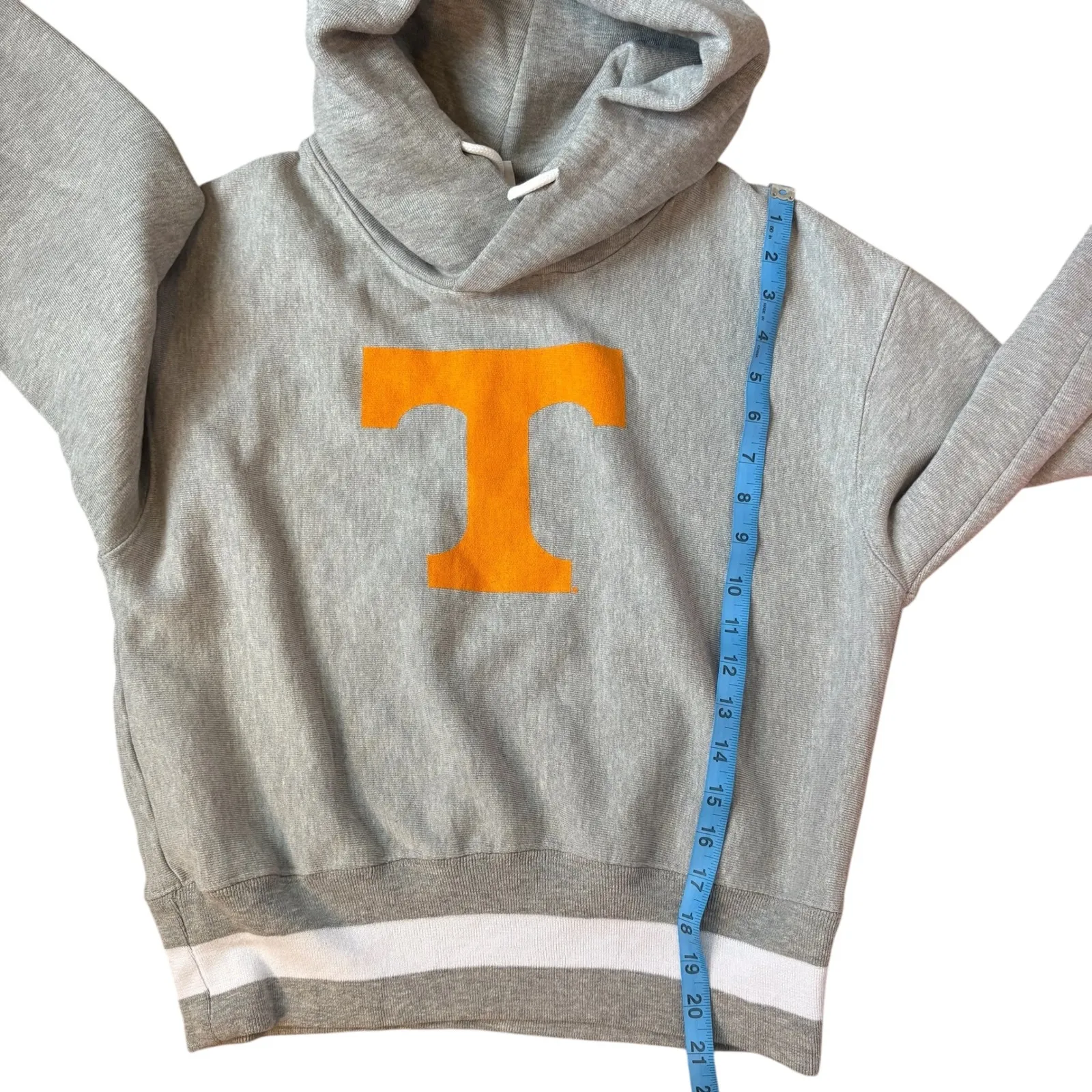 Champion Reverse Weave Tennessee Volunteers T Logo Hoodie Sweatshirt‎ Small - Image 5