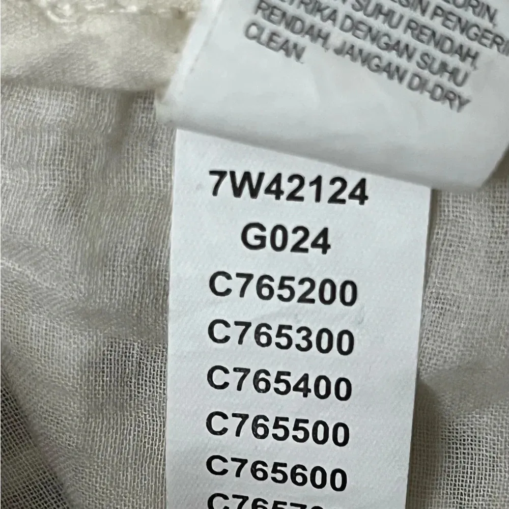 Lucky Brand Beige Eyelet Mini Skirt Women’s S – Crochet Boho Beach Festival Prep - Image 7