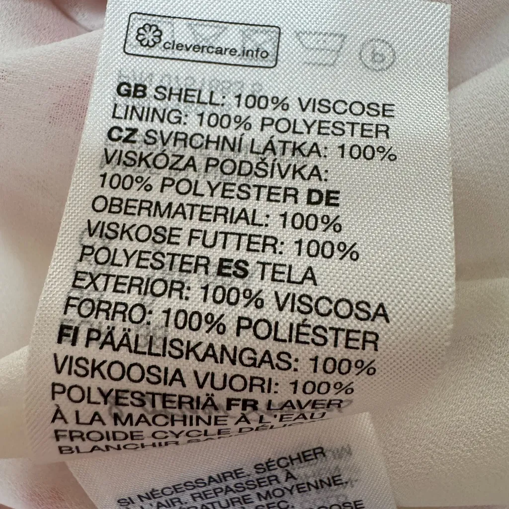 & Other Stories Los Angeles Atelier Red Floral Mini Wrap Dress  US 6 - Image 13