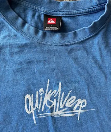 Quicksilver Blue Quiksilver T Shirt - Image 4