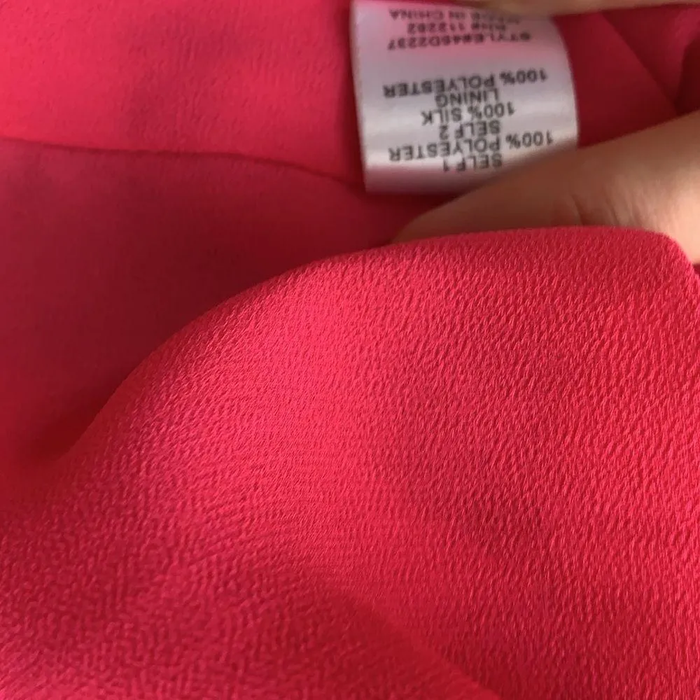 Greylin Striped Hot Pink Dress - Image 5