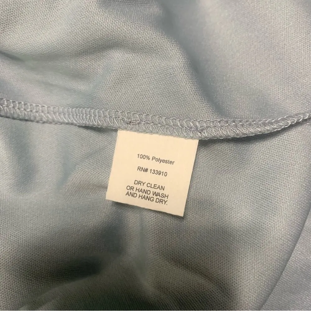 Show me Your Mumu Jenn low back maxi dress‎ bridesmaids dusty blue size XL - Image 10