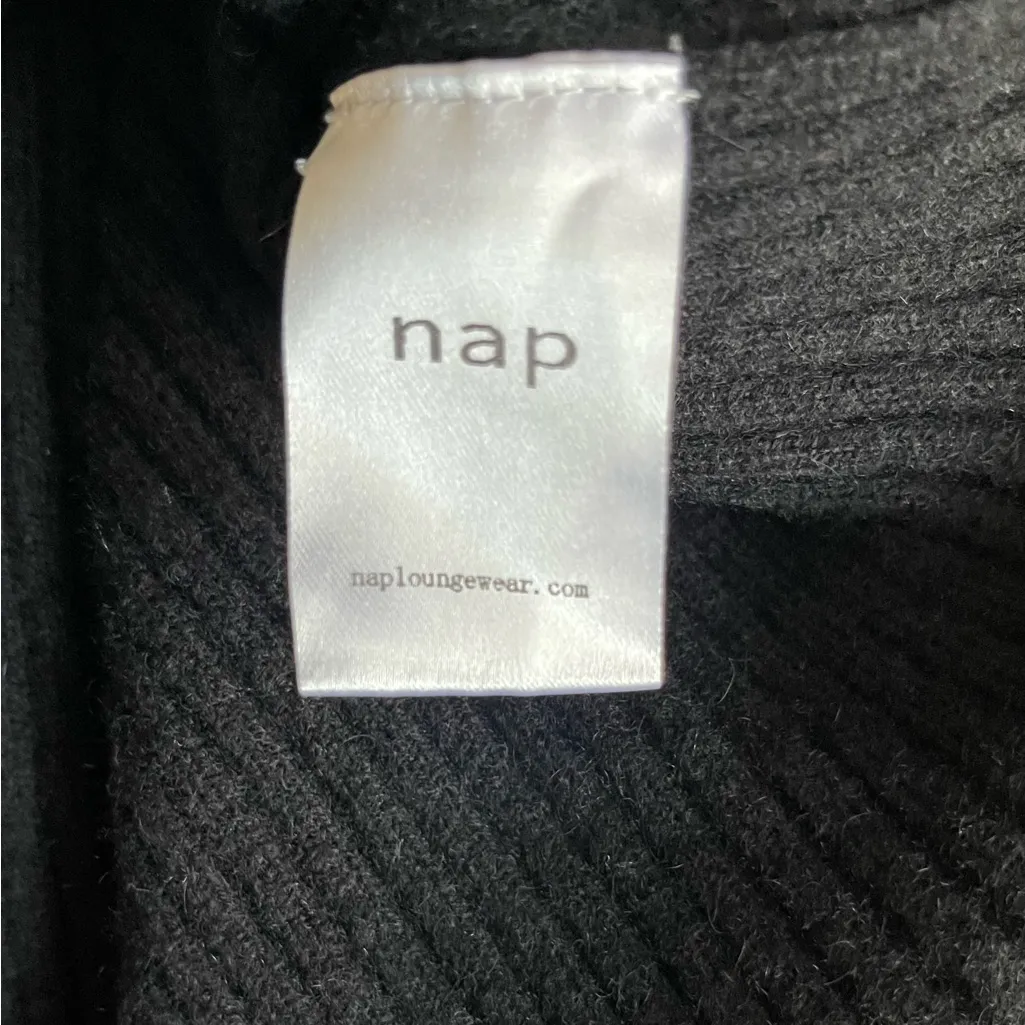 Nap Loungewear Cashmere Sweater Black Size M - Image 5
