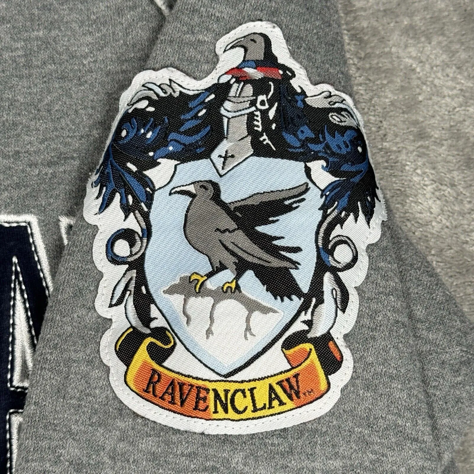 Harry Potter Shirt Womens XS Gray Ravenclaw Sweatshirt Universal Wizarding World - Image 6