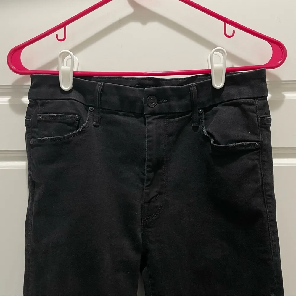 Mother High Waisted Looker Crop in Not Guilty Black Size 27 - Image 5