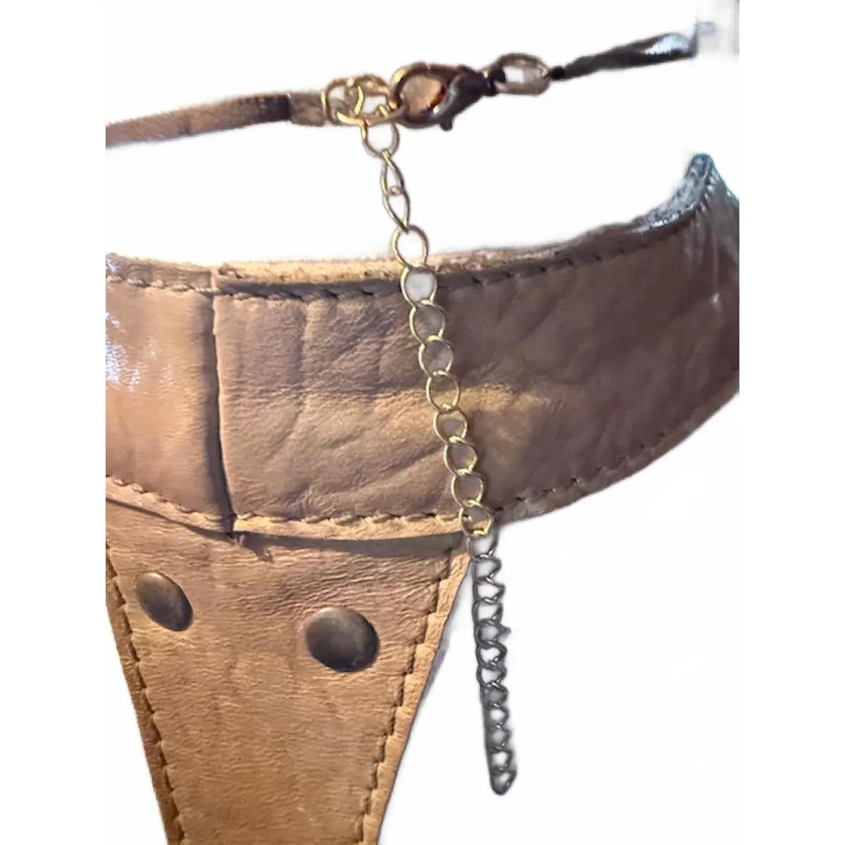 Gold Beaded Choker Necklace Minimalist Adjustable Dainty Jewelry Elegant NWT - Image 3