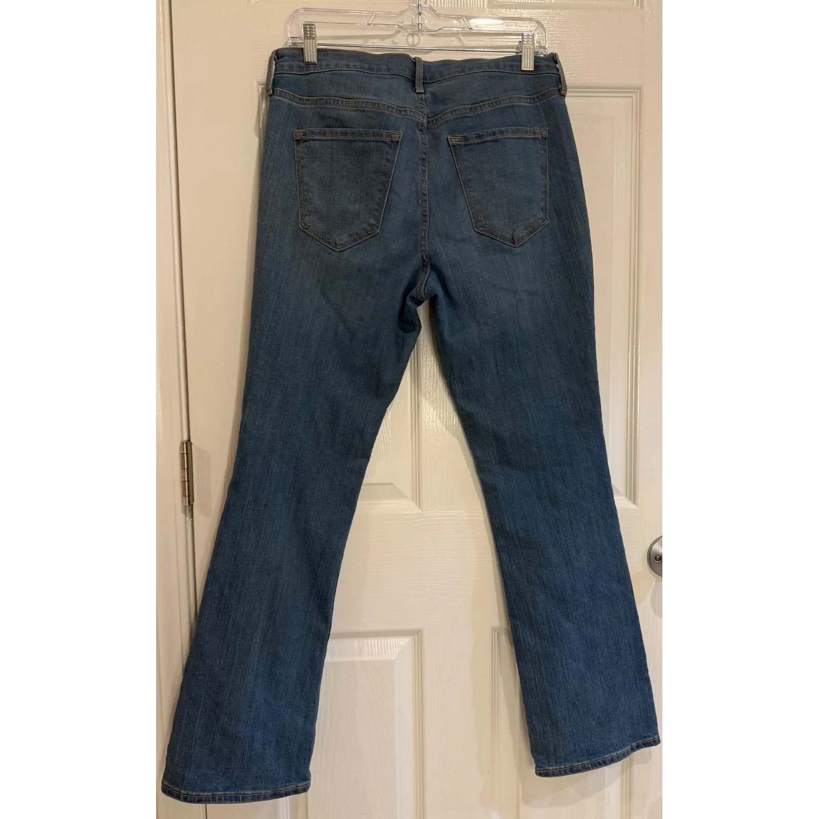 Old Navy Bootcut Jeans‎ Dark Wash Denim Stretch Casual Womens Size 8 Short - Image 4
