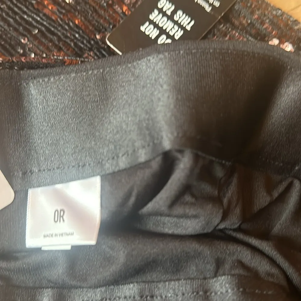 Express High Waisted Sequin Wide Leg Pants NWT - Image 10