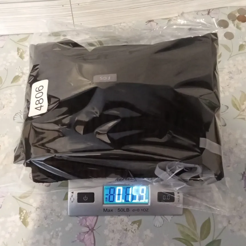 Figs Zamora High Rise Black Joggers Scrub Health Care Womens XL/T - Image 10