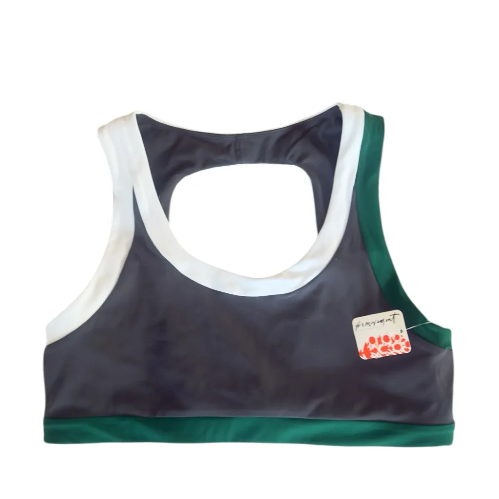 NWT Free People FP Movement Never Better Colorblock Sports Bra DARK SHADOW XL - Image 11