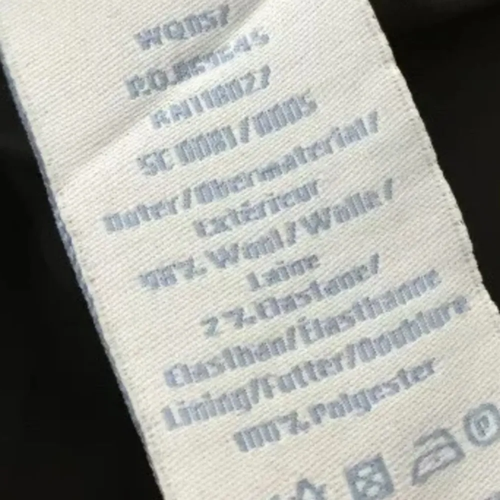 Boden Women’s Size 6L Gray Polkadot Wool Crop Slim Pants Career Straight‎ Leg - Image 4