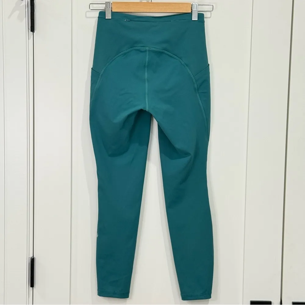 Lululemon Swift Speed High-Rise Tight 25” Leggings Teal Lagoon Size 4 Athleisure - Image 5