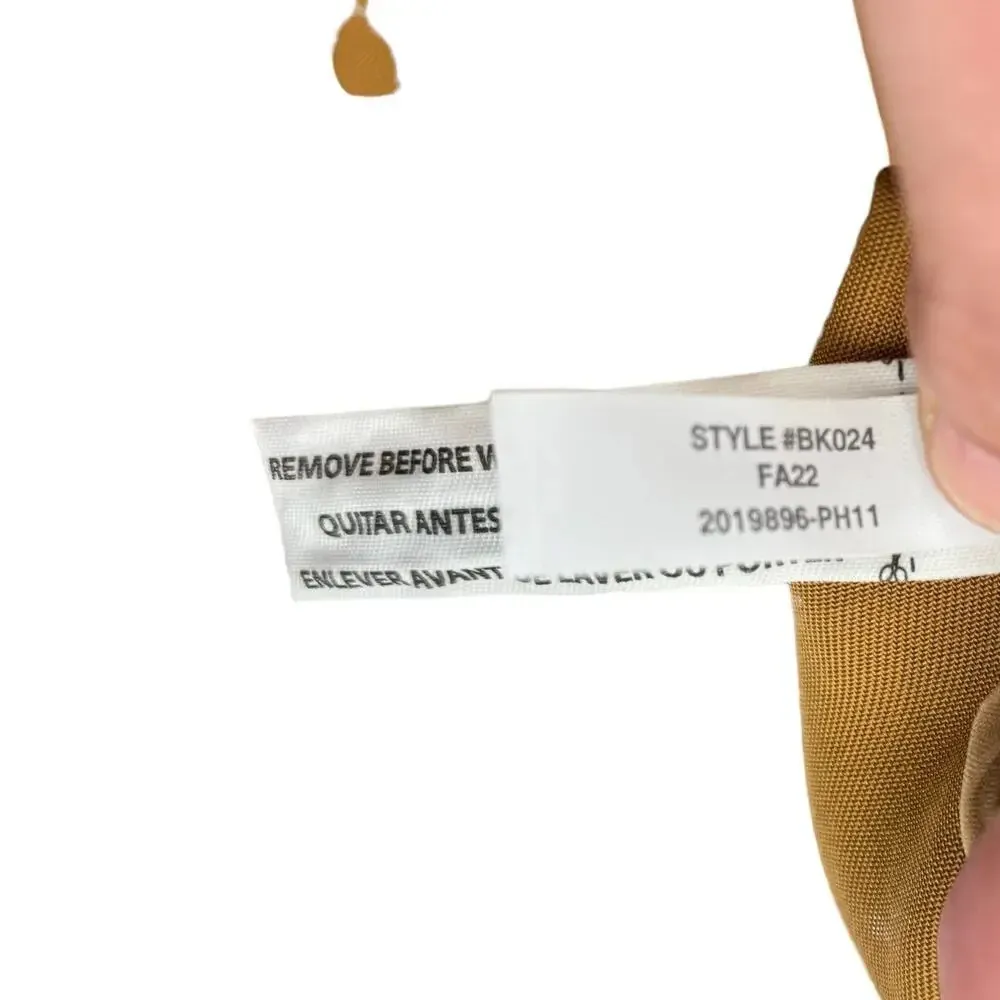 J. Crew Alfie Blazer Jacket in Gramercy Twill Camel‎ Lyocell SIze 10 - Image 16