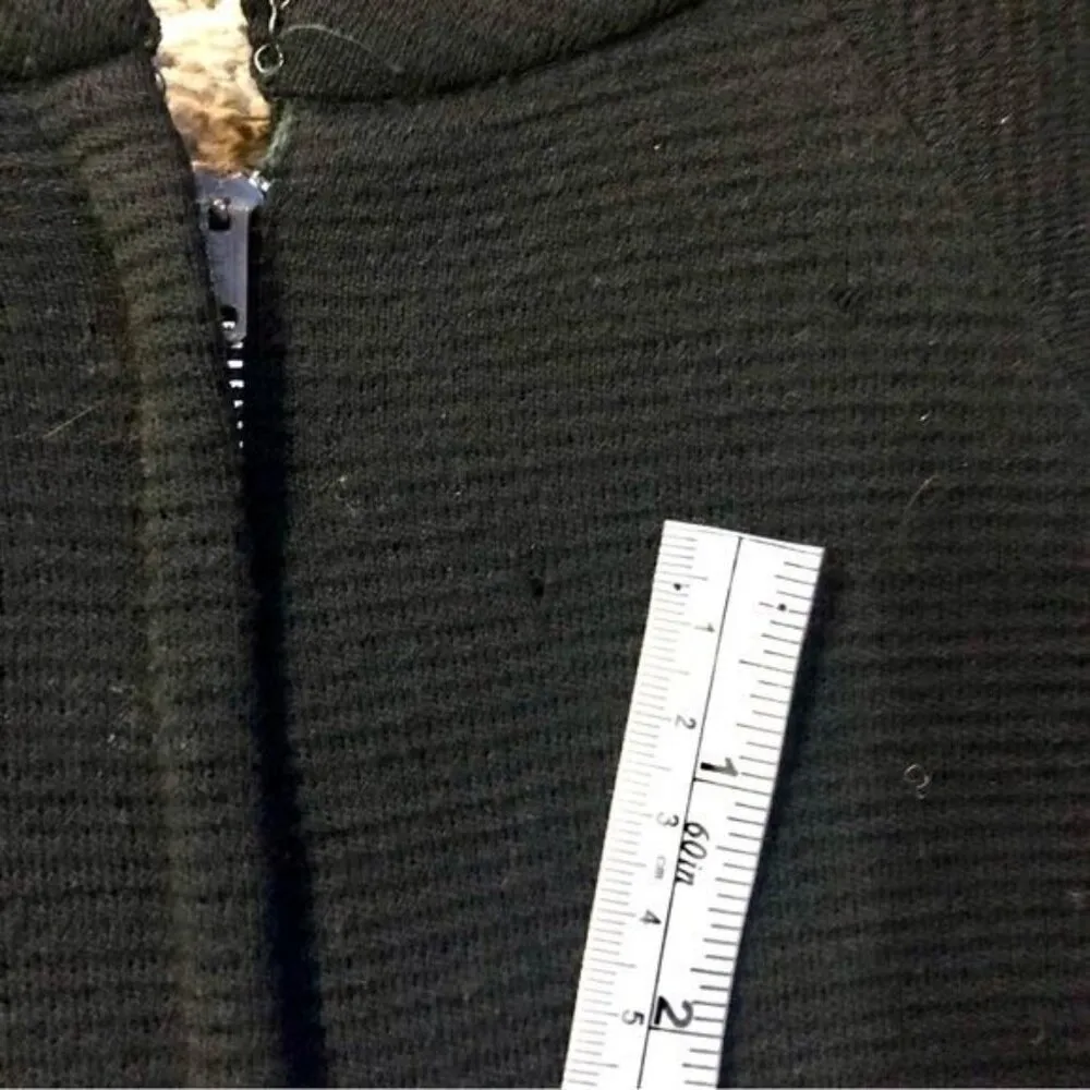 Vintage Black Dress Womens S? Used Gold Metal Tassels Some Moth Marks - Image 8