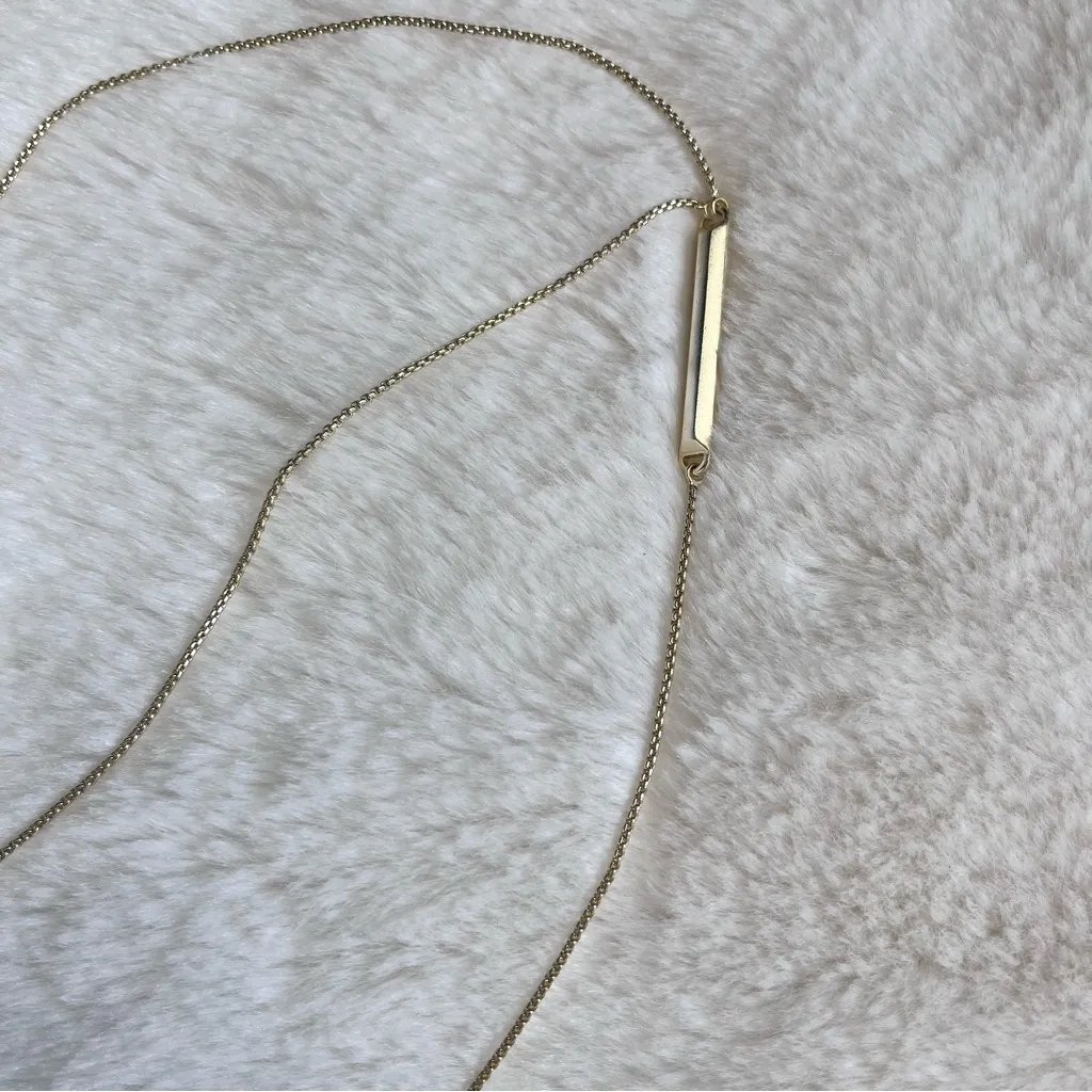 Kendra Scott Shelton 14K Gold Y Necklace - Image 4