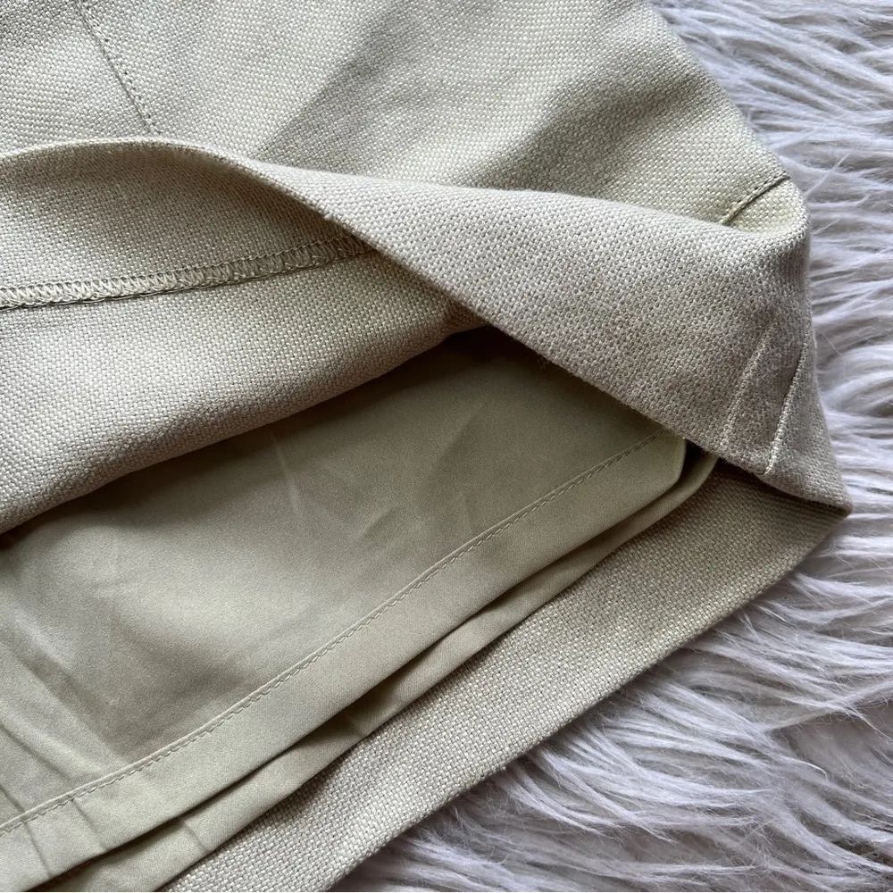 NWOT express green belted cargo utility mini skirt - Image 11