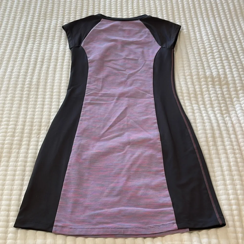 Title Nine Pink/Gray Capped Sleeve Active Dress Size XS - Image 2