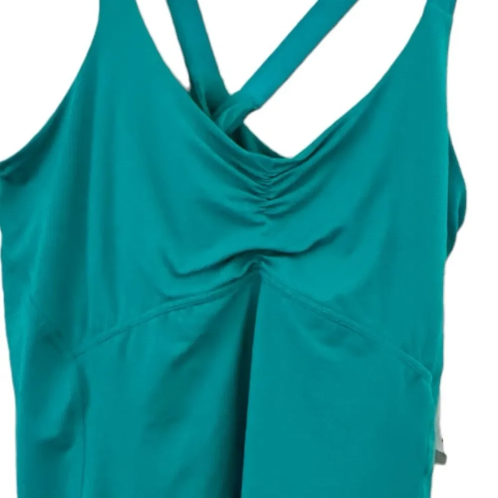 🔵 SALE 3/$25 ADIDAS EMPOWER TANK ULTRA GREEN TEAL AQUA TOP M - Image 4