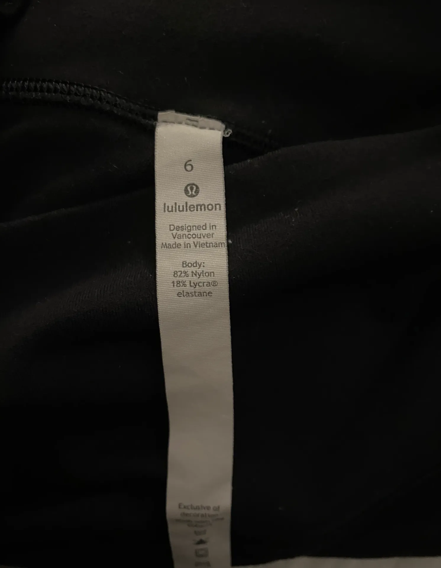 Lululemon WunderUnder Full Black Leggings - Image 5