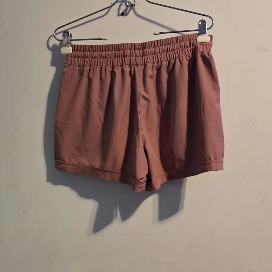 RBX Women's High Waist Terracotta Shorts Brown Size undefined - Image 12