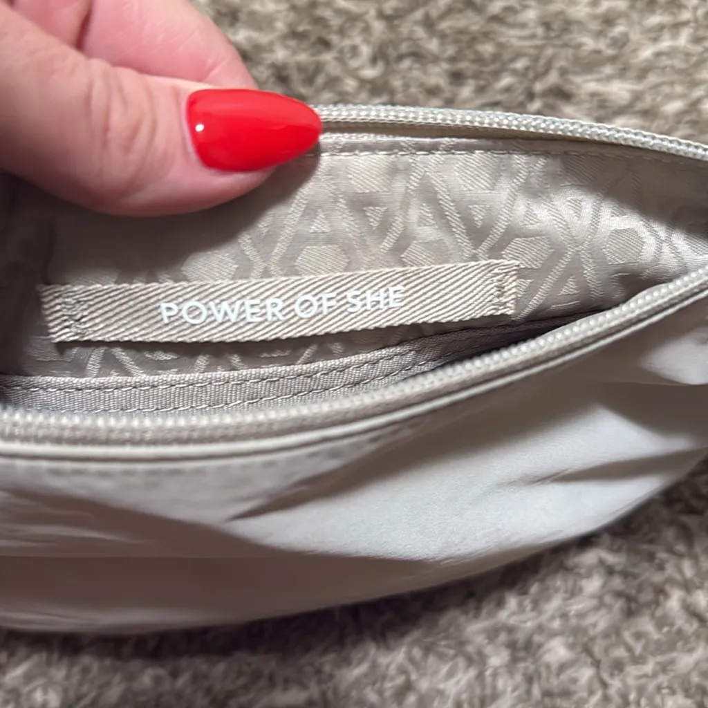 ATHLETA all about crossbody bag or shoulder bag tanish ivory nude color - Image 8