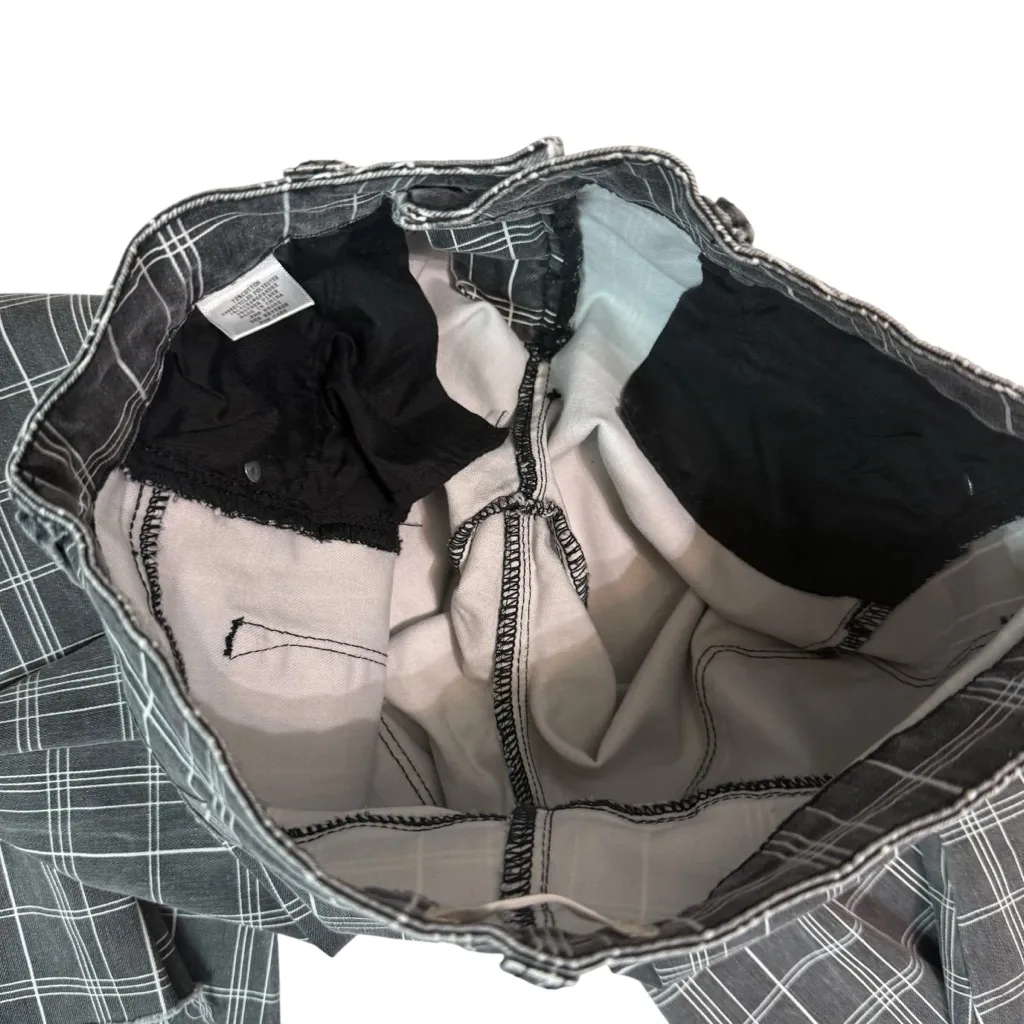 Altar’d State size 25‎ Plaid Flare Jeans - Image 7