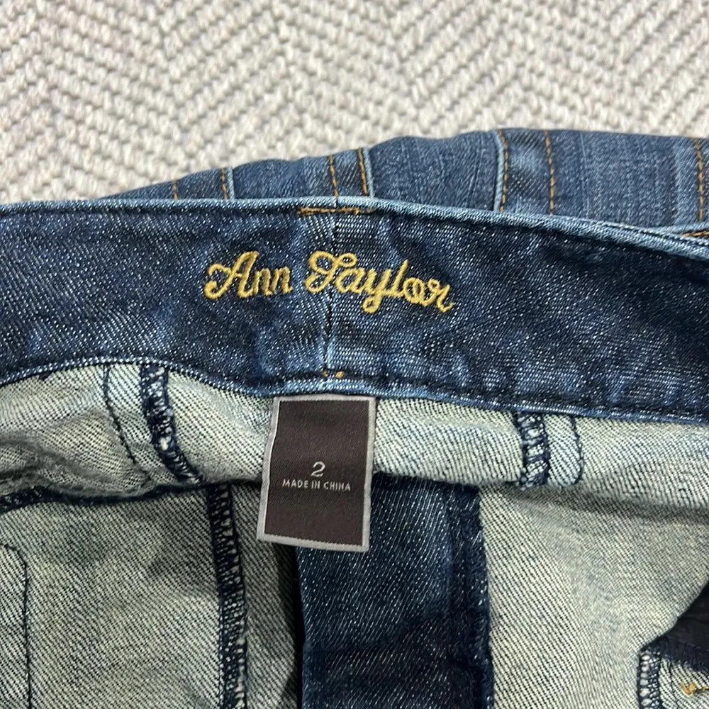 Ann Taylor  Jean skirt - Image 5