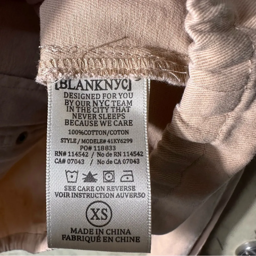 Blank NYC Twill Utility Jacket Size XS - Image 8