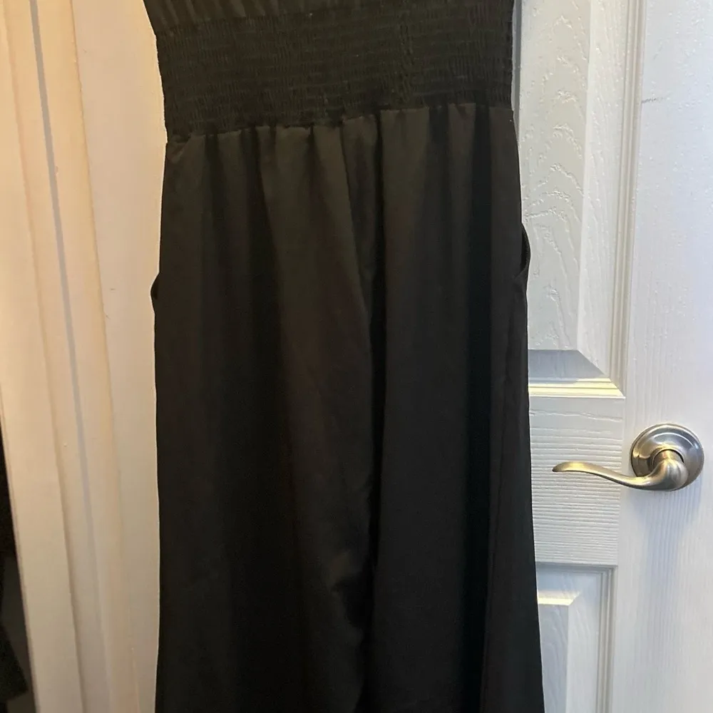 Va Va Voom Black Jumpsuit with Multi - Image 9