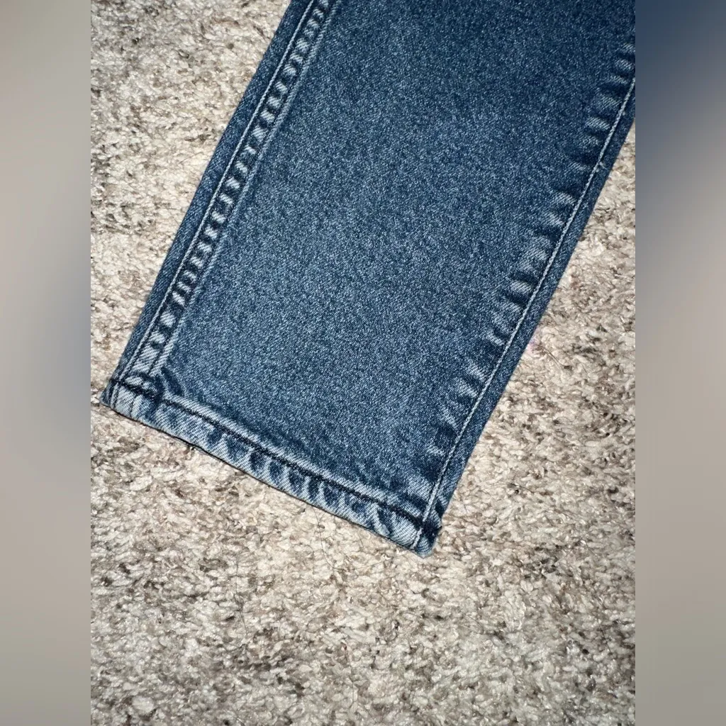 3X1 W3 Authentic High-Rise Cropped Straight-Leg Jeans in Chance EUC‎ Size 26 - Image 5