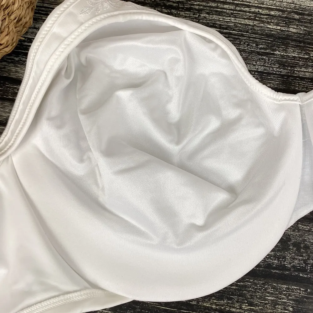 Bali White Passion For Comfort Minimizer Underwire Bra 34DDD 34F - Image 5