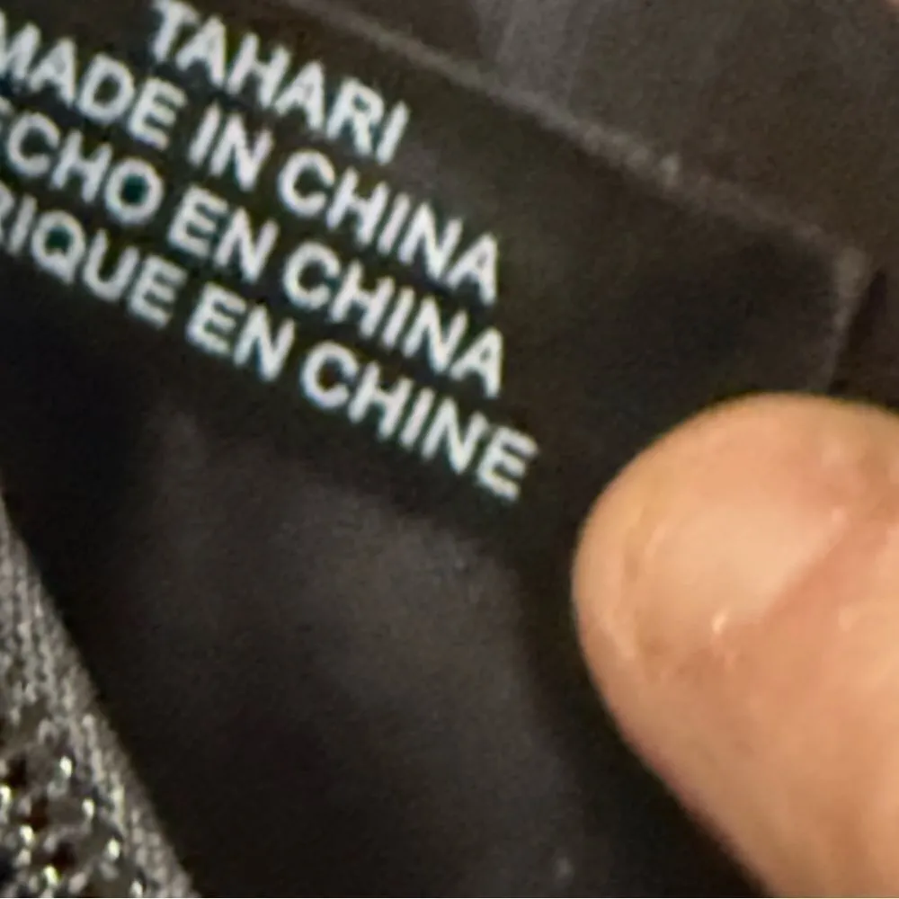 Tamari‎ faux leather long trifold wallet with RFID protection - Image 5