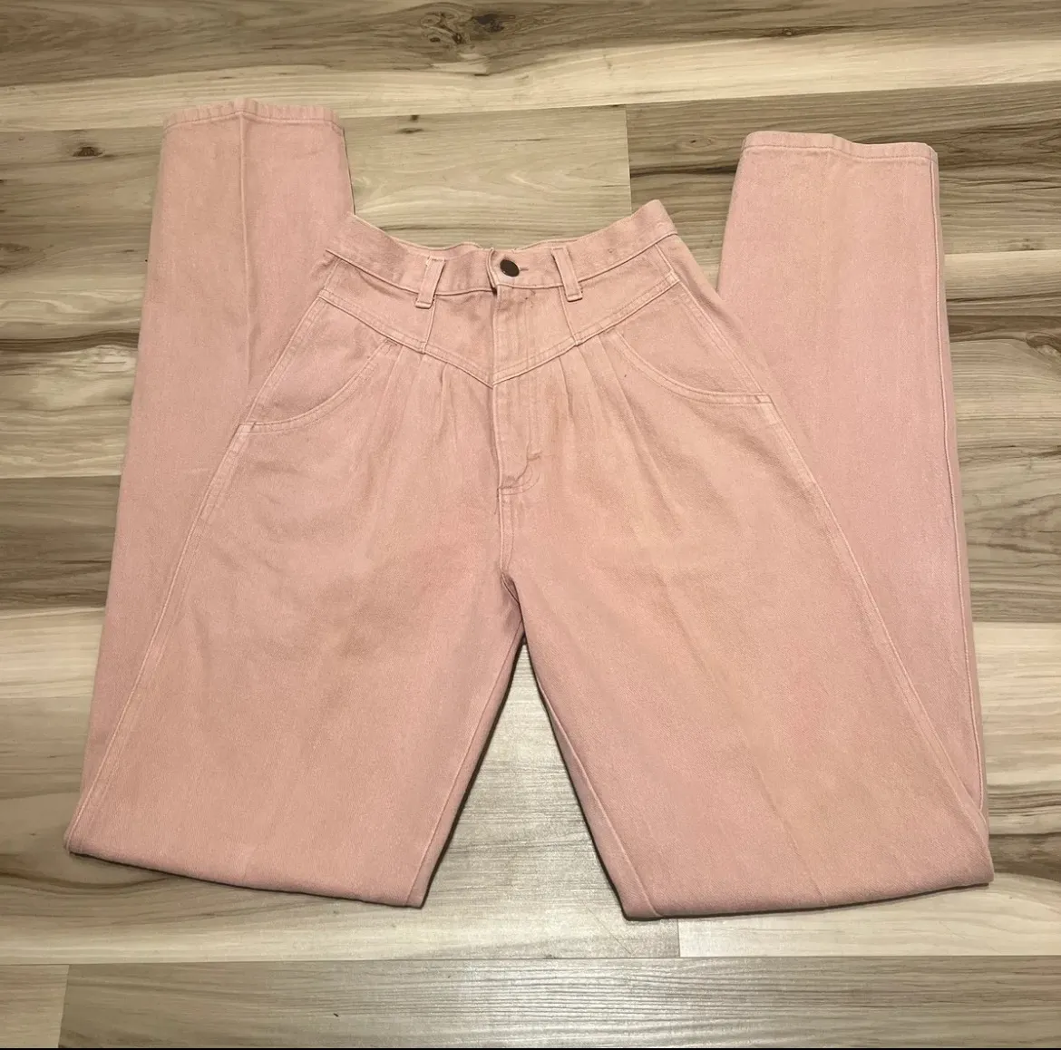 Vintage Yellow  London Rocks Denim Jeans  - Image 10